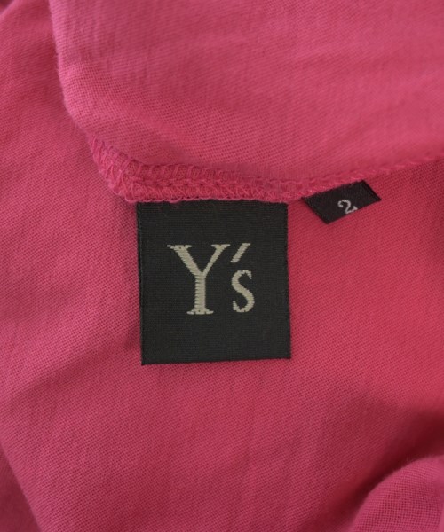 Y's（ワイズ）Tシャツ・カットソー ピンク サイズ:2(S位) レディース/2200725774080