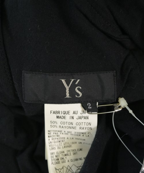 Y's（ワイズ）ワンピース 黒 サイズ:2(S位) レディース/2200727789105