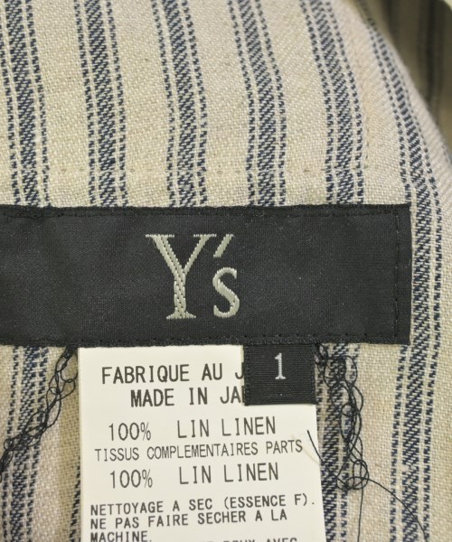 Y's（ワイズ）クロップドパンツ 白 サイズ:1(XS位) レディース/2200727789129