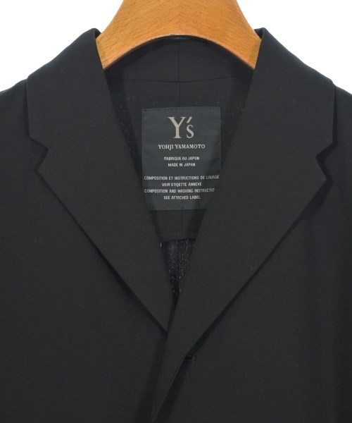 Y's（ワイズ）ジャケット 黒 サイズ:3(M位) レディース/2200726851018