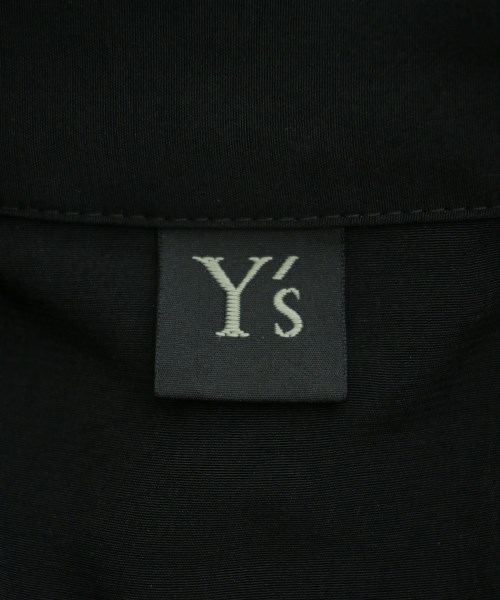 Y's（ワイズ）シャツワンピース 黒 サイズ:1(XS位) レディース/2200734012081