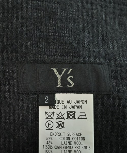 Y's（ワイズ）シャツワンピース 黒 サイズ:2(S位) レディース/2200734012203