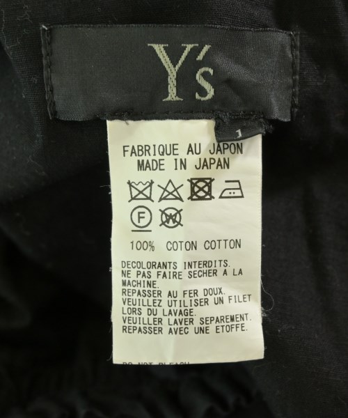 Y's（ワイズ）その他 黒 サイズ:1(XS位) レディース/2200727255099