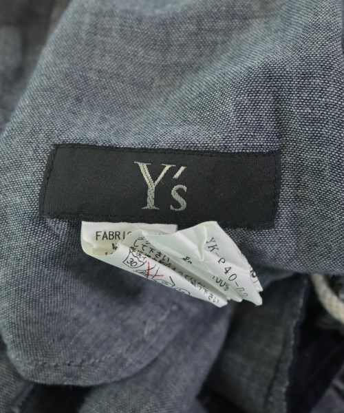 Y's（ワイズ）クロップドパンツ 紺 サイズ:1(XS位) レディース/2200735008113