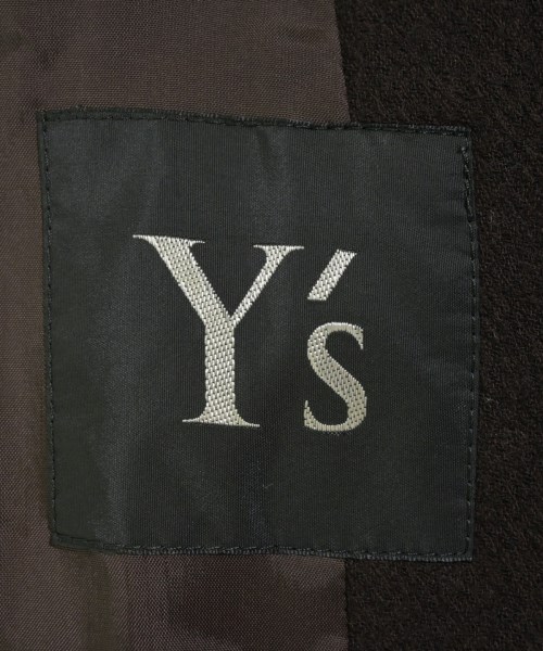 Y's（ワイズ）ステンカラーコート 茶 サイズ:F レディース/2200735238015
