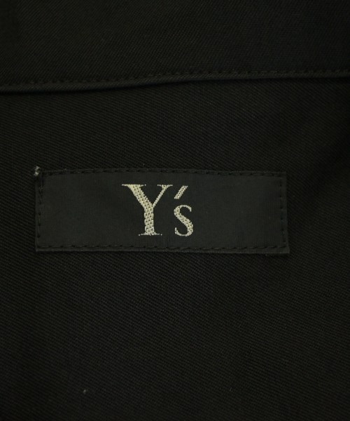 Y's（ワイズ）シャツワンピース 黒 サイズ:F レディース/2200736697125