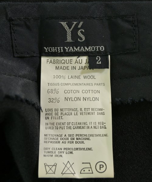 Y's（ワイズ）スラックス 黒 サイズ:2(S位) レディース/2200737130027