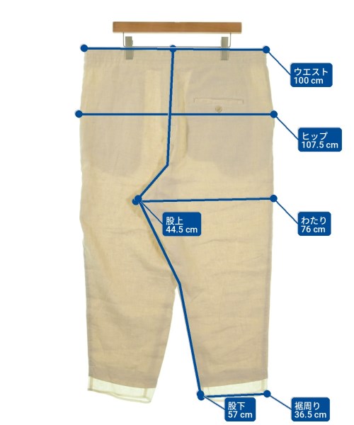 Y's（ワイズ）スラックス ベージュ サイズ:2(S位) レディース/2200737330205