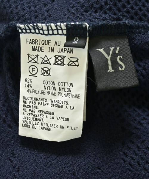 Y's（ワイズ）Tシャツ・カットソー 紺 サイズ:2(S位) レディース/2200728310360