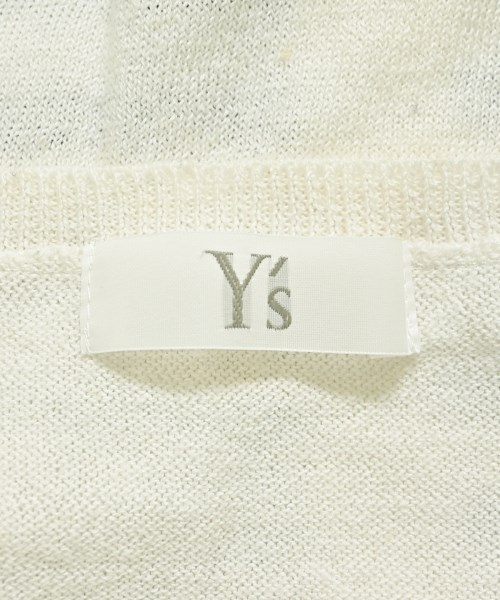 Y's（ワイズ）カーディガン 白 サイズ:2(S位) レディース/2200737869071