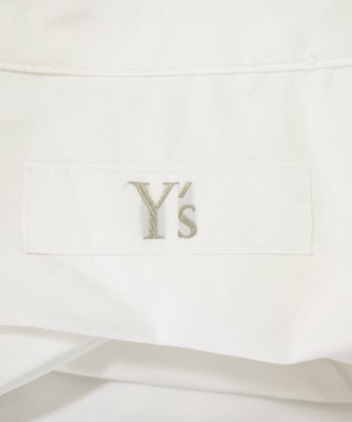 Y's（ワイズ）カジュアルシャツ 白 サイズ:1(XS位) レディース/2200714792057