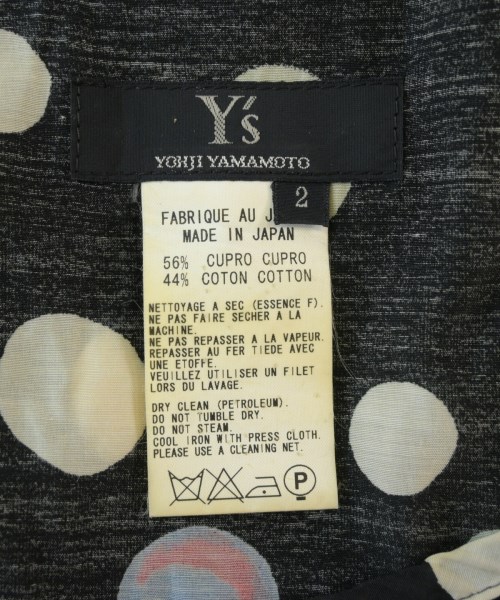 Y's（ワイズ）ワンピース 黒 サイズ:2(S位) レディース/2200720342062