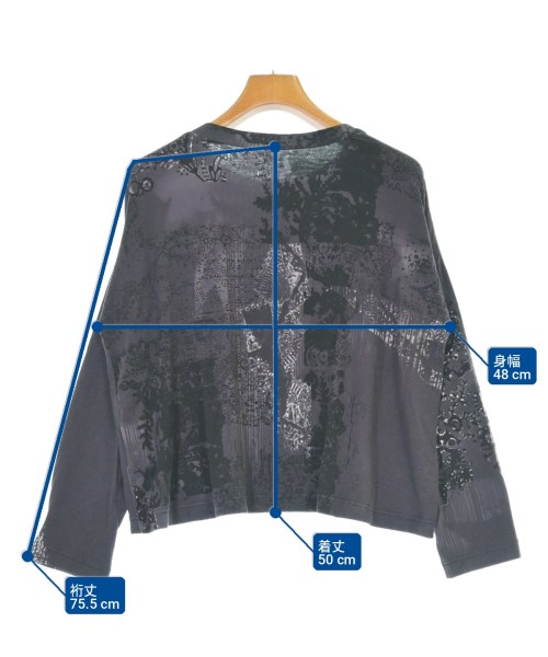 Y's（ワイズ）Tシャツ・カットソー 茶 サイズ:2(S位) レディース/2200721407036