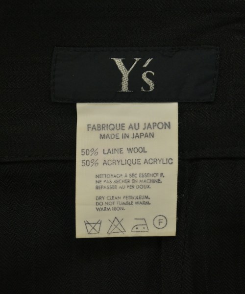 Y's（ワイズ）スラックス 黒 サイズ:-(M位) メンズ/2200717426102