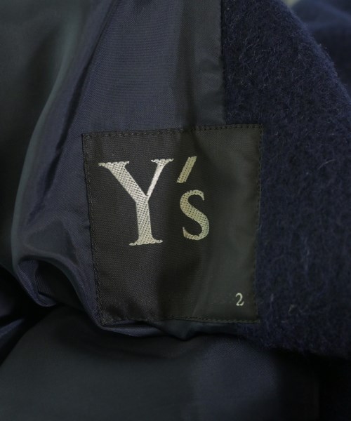Y's（ワイズ）ピーコート 紺 サイズ:2(S位) レディース/2200719045028
