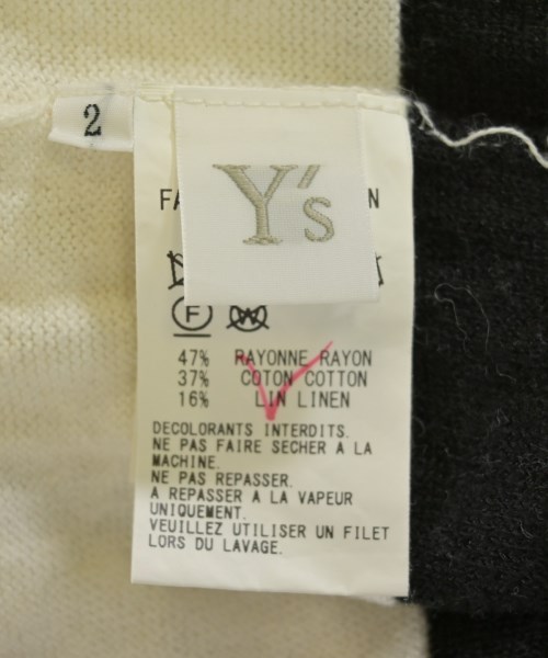 Y's（ワイズ）ニット・セーター 白 サイズ:2(S位) レディース/2200722569016