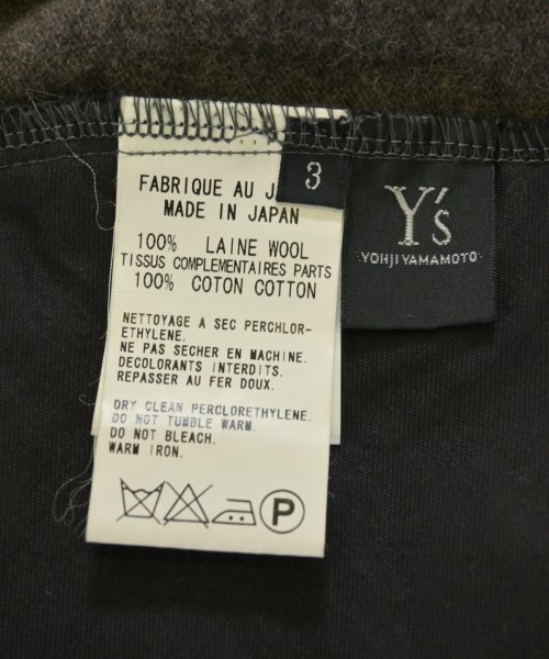 Y's（ワイズ）Tシャツ・カットソー 茶 サイズ:3(M位) レディース/2200722680124