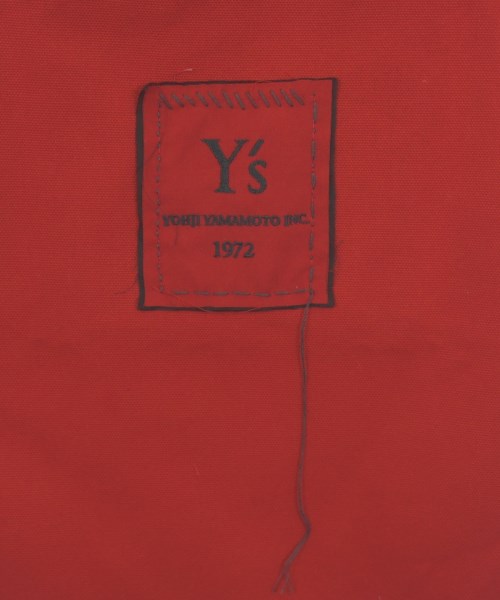 Y's（ワイズ）トートバッグ 赤 サイズ:- レディース/2200722886069