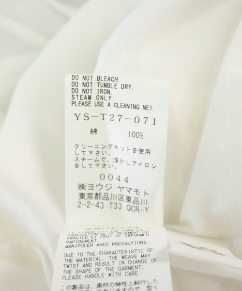 Y's（ワイズ）Tシャツ・カットソー 白 サイズ:2(S位) レディース/2200720635034