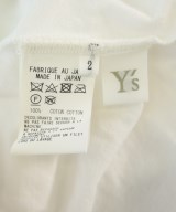 Y's（ワイズ）Tシャツ・カットソー 白 サイズ:2(S位) レディース/2200720635034