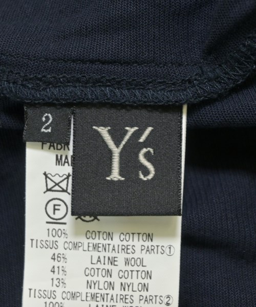 Y's（ワイズ）Tシャツ・カットソー 紺 サイズ:2(S位) レディース/2200723531012