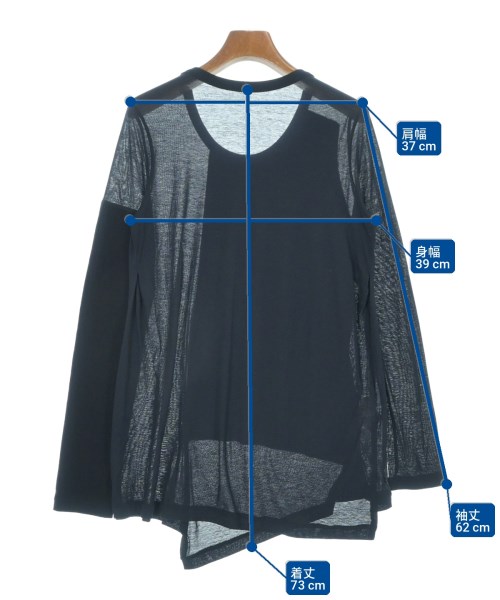 Y's（ワイズ）Tシャツ・カットソー 紺 サイズ:2(S位) レディース/2200723531012