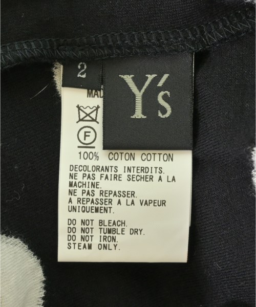 Y's（ワイズ）Tシャツ・カットソー 黒 サイズ:2(S位) レディース/2200716949107
