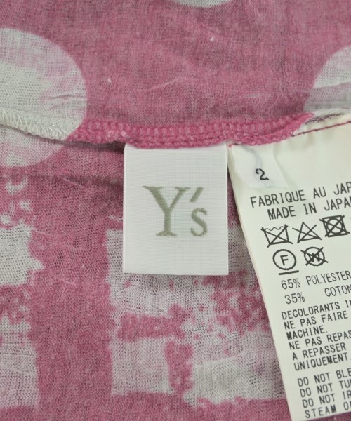 Y's（ワイズ）タンクトップ ピンク サイズ:2(S位) レディース/2200719640032