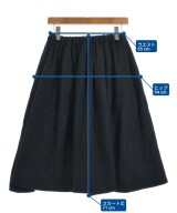 Y's（ワイズ）ひざ丈スカート 黒 サイズ:2(S位) レディース/2200724037155