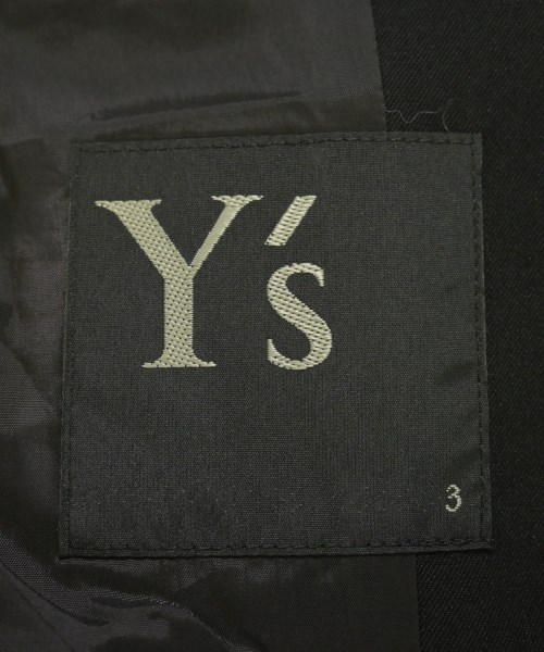 Y's（ワイズ）テーラードジャケット 黒 サイズ:3(M位) レディース/2200724057016