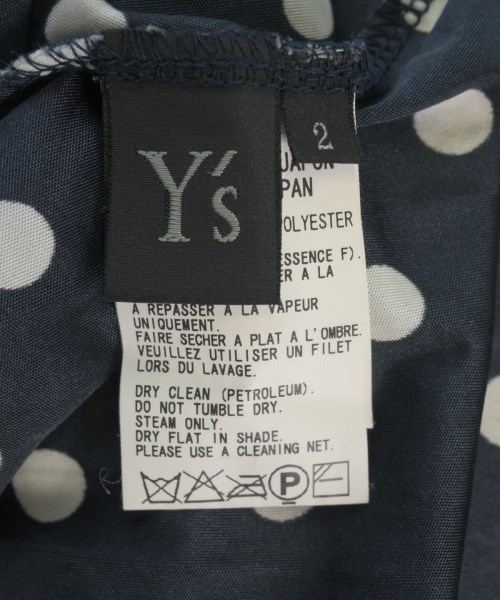 Y's（ワイズ）Tシャツ・カットソー 紺 サイズ:2(S位) レディース/2200720015126