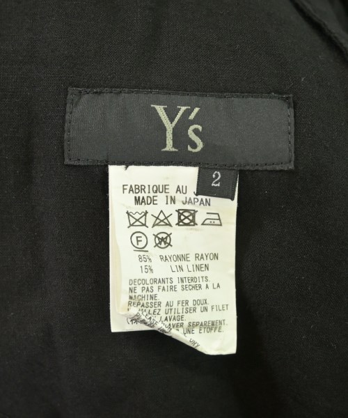 Y's（ワイズ）その他 黒 サイズ:2(S位) レディース/2200724625048