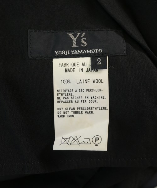Y's（ワイズ）カーゴパンツ 黒 サイズ:2(S位) レディース/2200725124113