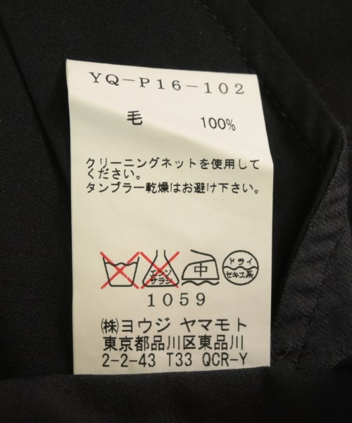 Y's（ワイズ）カーゴパンツ 黒 サイズ:2(S位) レディース/2200725124113