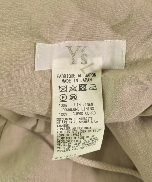 Y's（ワイズ）その他 ベージュ サイズ:2(S位) レディース/2200726227097