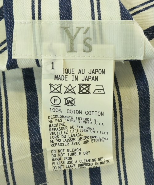 Y's（ワイズ）ワンピース 白 サイズ:1(XS位) レディース/2200726685033