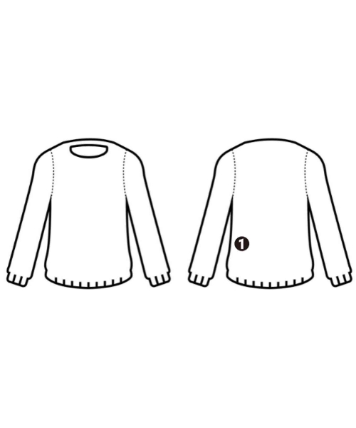 Y's（ワイズ）Tシャツ・カットソー 黒 サイズ:2(S位) レディース/2200726688072
