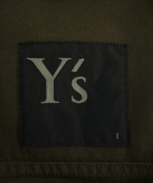 Y's（ワイズ）カバーオール カーキ サイズ:1(XS位) レディース/2200726729102