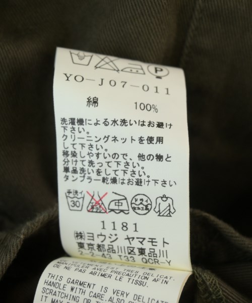 Y's（ワイズ）カバーオール カーキ サイズ:1(XS位) レディース/2200726729102