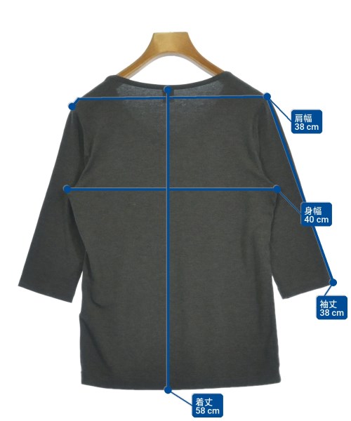 Y's（ワイズ）Tシャツ・カットソー グレー サイズ:2(S位) レディース/2200726345043