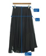 Y's（ワイズ）ロング・マキシ丈スカート 黒 サイズ:1(XS位) レディース/2200727570079