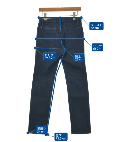 Y's（ワイズ）デニムパンツ 紺 サイズ:1(XS位) レディース/2200727978066