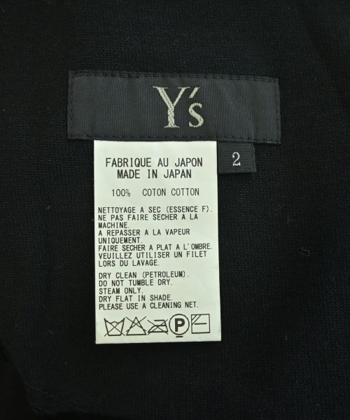 Y's（ワイズ）ワンピース 黒 サイズ:2(S位) レディース/2200721823386