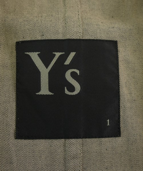 Y's（ワイズ）チェスターコート グレー サイズ:1(XS位) レディース/2200721823409