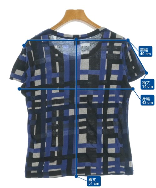 Y's（ワイズ）Tシャツ・カットソー 青 サイズ:2(S位) レディース/2200728728158