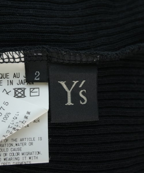 Y's（ワイズ）Tシャツ・カットソー 黒 サイズ:2(S位) レディース/2200728728295