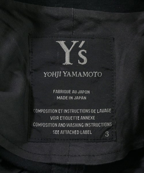 Y's（ワイズ）カジュアルジャケット 黒 サイズ:3(M位) レディース/2200729053105