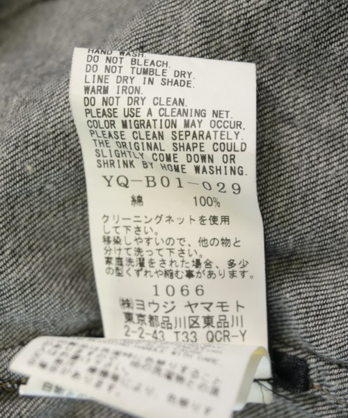 Y's（ワイズ）カジュアルシャツ グレー サイズ:1(XS位) レディース/2200729058025