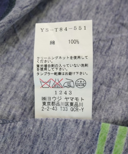 Y's（ワイズ）タンクトップ 青 サイズ:3(M位) レディース/2200729110013