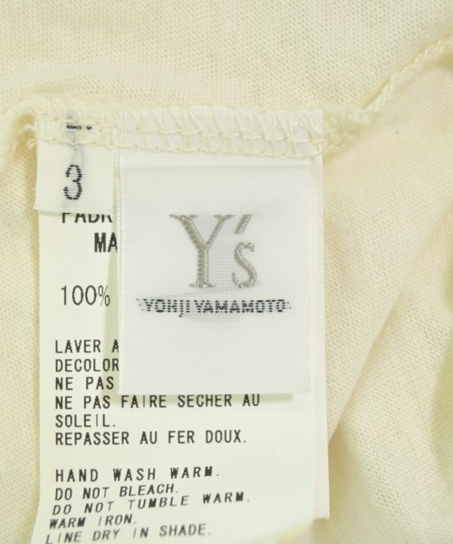 Y's（ワイズ）タンクトップ 白 サイズ:3(M位) レディース/2200729110044